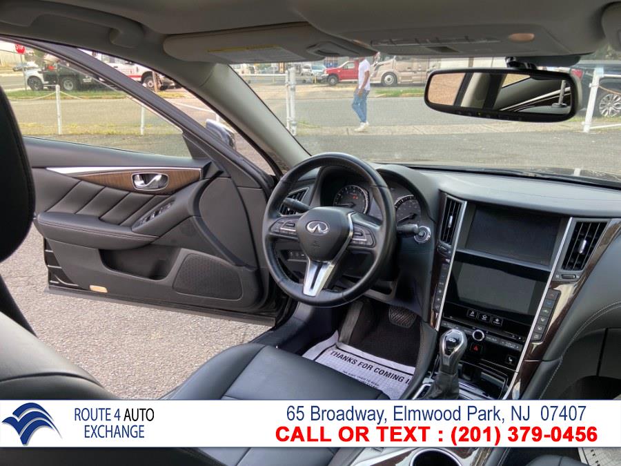 Used INFINITI Q50 2.0t LUXE AWD 2018 | Route 4 Auto Exchange. Elmwood Park, New Jersey Used INFINITI Q50 2.0t LUXE AWD 2018 | Route 4 Auto Exchange. Elmwood Park, New Jersey