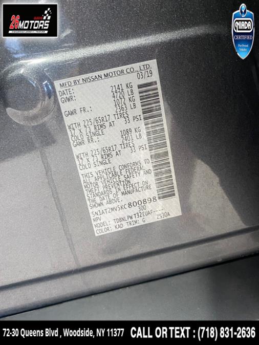 Used Nissan Rogue AWD SL 2019 | 26 Motors Queens. Woodside, New York Used Nissan Rogue AWD SL 2019 | 26 Motors Queens. Woodside, New York