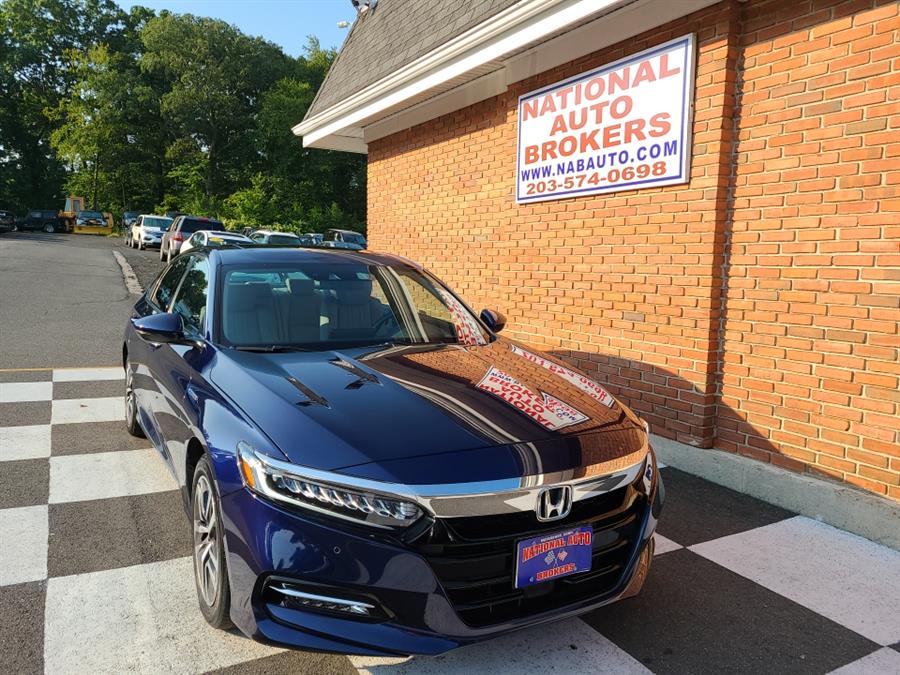 2019 Honda Accord Hybrid Touring Sedan, available for sale in Waterbury, Connecticut | National Auto Brokers, Inc.. Waterbury, Connecticut
