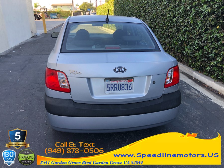 Used Kia Rio 4dr Sdn LX Auto 2006 | Speedline Motors. Garden Grove, California Used Kia Rio 4dr Sdn LX Auto 2006 | Speedline Motors. Garden Grove, California