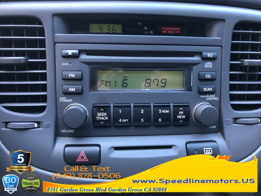 Used Kia Rio 4dr Sdn LX Auto 2006 | Speedline Motors. Garden Grove, California Used Kia Rio 4dr Sdn LX Auto 2006 | Speedline Motors. Garden Grove, California