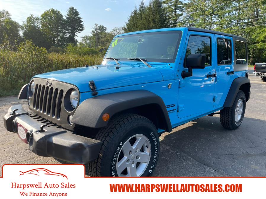 Used Jeep Wrangler Unlimited Sport 4x4 2017 | Harpswell Auto Sales Inc. Harpswell, Maine Used Jeep Wrangler Unlimited Sport 4x4 2017 | Harpswell Auto Sales Inc. Harpswell, Maine