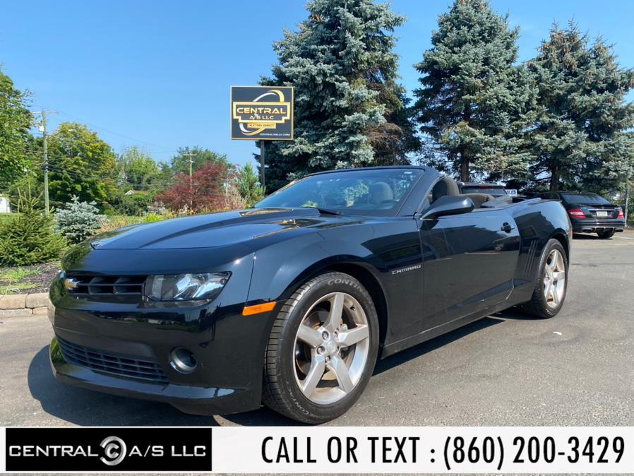 2015 Chevrolet Camaro 2dr Conv LT w/1LT, available for sale in East Windsor, Connecticut | Central A/S LLC. East Windsor, Connecticut