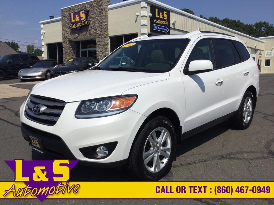 2012 Hyundai Santa Fe AWD 4dr V6 Limited, available for sale in Plantsville, Connecticut | L&S Automotive LLC. Plantsville, Connecticut