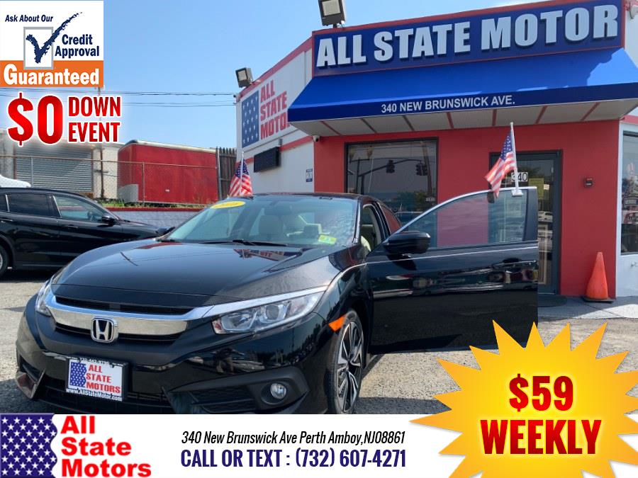 2016 Honda Civic Sedan 4dr CVT EX-L, available for sale in Perth Amboy, New Jersey | All State Motor Inc. Perth Amboy, New Jersey 2016 Honda Civic Sedan 4dr CVT EX-L, available for sale in Perth Amboy, New Jersey | All State Motor Inc. Perth Amboy, New Jersey