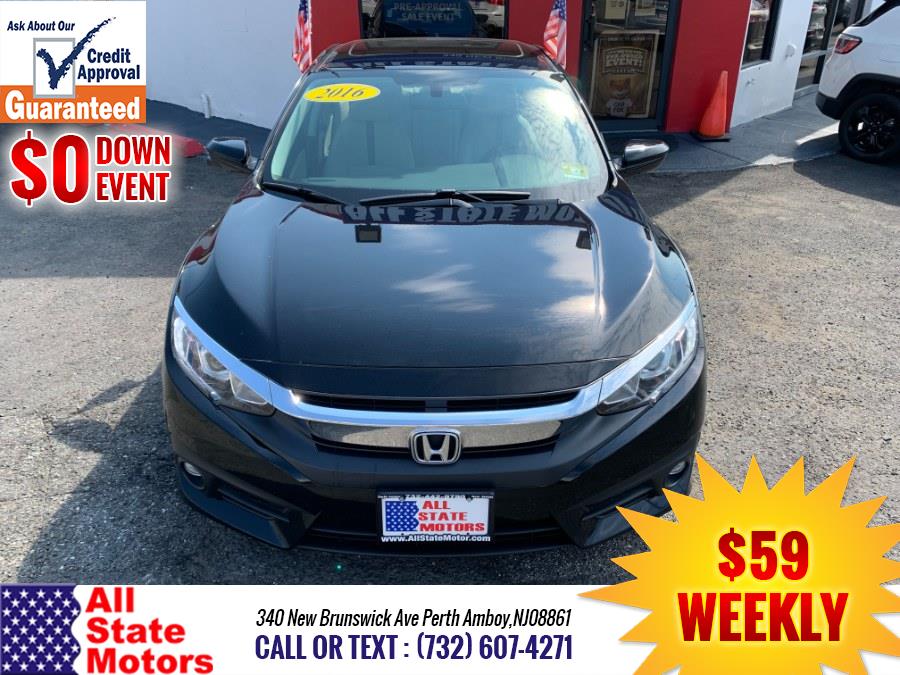2016 Honda Civic Sedan 4dr CVT EX-L, available for sale in Perth Amboy, New Jersey | All State Motor Inc. Perth Amboy, New Jersey 2016 Honda Civic Sedan 4dr CVT EX-L, available for sale in Perth Amboy, New Jersey | All State Motor Inc. Perth Amboy, New Jersey