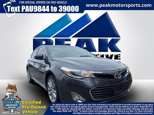 2014 Toyota Avalon 4dr Sdn XLE (Natl), available for sale in Bayshore, New York | Peak Automotive Inc.. Bayshore, New York