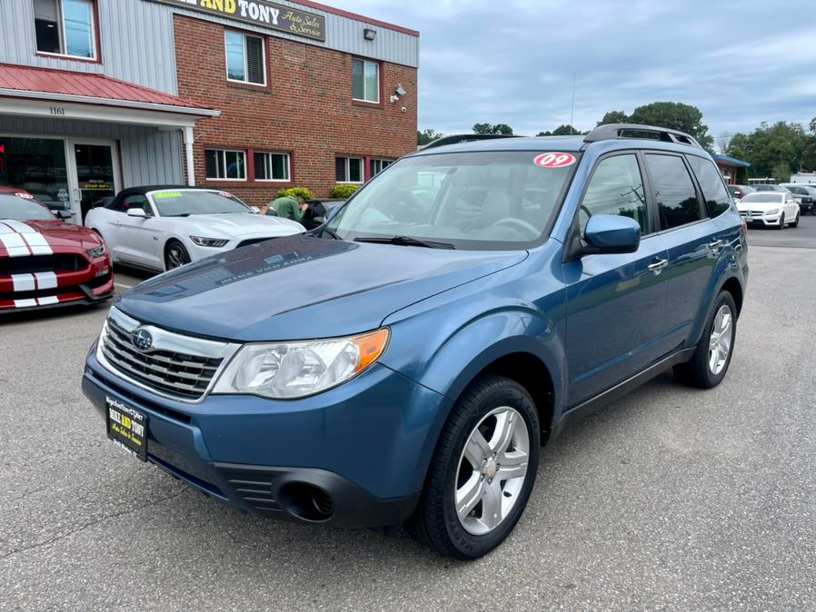 2009 Subaru Forester (Natl) 4dr Man X w/Premium Pkg, available for sale in South Windsor, Connecticut | Mike And Tony Auto Sales, Inc. South Windsor, Connecticut