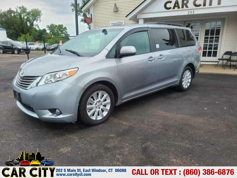 2012 Toyota Sienna 5dr 7-Pass Van V6 XLE AWD (Natl), available for sale in East Windsor, Connecticut | Car City LLC. East Windsor, Connecticut