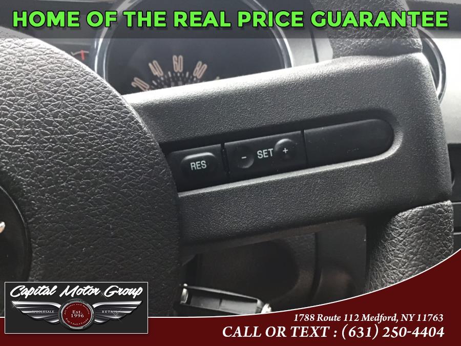 Used Ford Mustang 2dr Cpe Deluxe 2008 | Capital Motor Group Inc. Medford, New York Used Ford Mustang 2dr Cpe Deluxe 2008 | Capital Motor Group Inc. Medford, New York