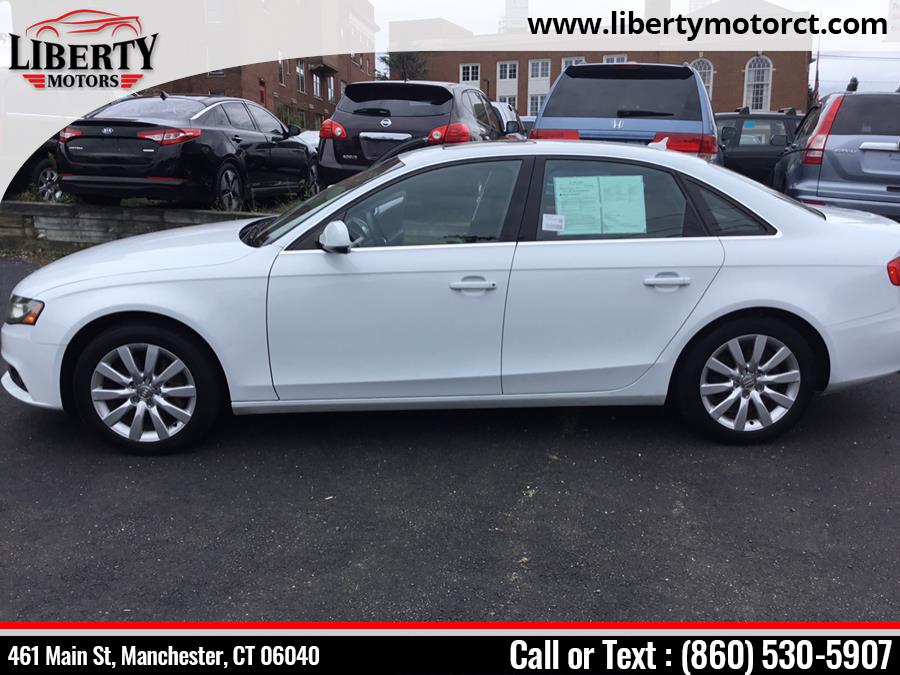 Used Audi A4 4dr Sdn Auto quattro 2.0T Premium 2012 | Liberty Motors. Manchester, Connecticut Used Audi A4 4dr Sdn Auto quattro 2.0T Premium 2012 | Liberty Motors. Manchester, Connecticut