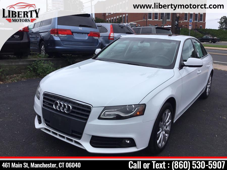 Used Audi A4 4dr Sdn Auto quattro 2.0T Premium 2012 | Liberty Motors. Manchester, Connecticut Used Audi A4 4dr Sdn Auto quattro 2.0T Premium 2012 | Liberty Motors. Manchester, Connecticut