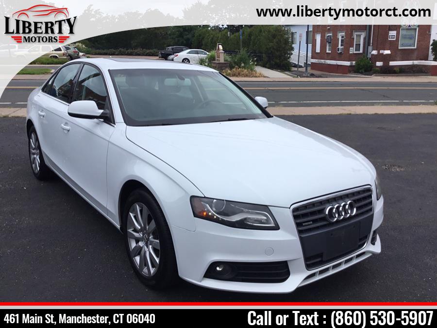 Used Audi A4 4dr Sdn Auto quattro 2.0T Premium 2012 | Liberty Motors. Manchester, Connecticut Used Audi A4 4dr Sdn Auto quattro 2.0T Premium 2012 | Liberty Motors. Manchester, Connecticut