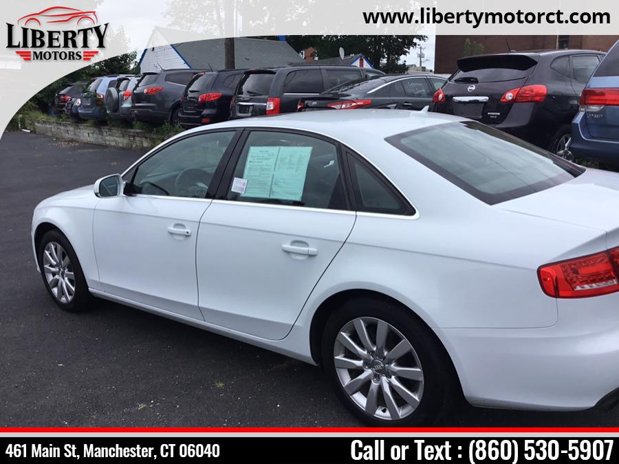 Used Audi A4 4dr Sdn Auto quattro 2.0T Premium 2012 | Liberty Motors. Manchester, Connecticut Used Audi A4 4dr Sdn Auto quattro 2.0T Premium 2012 | Liberty Motors. Manchester, Connecticut
