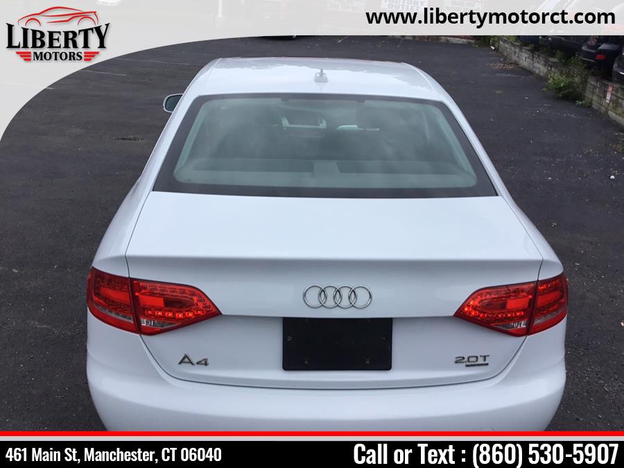 Used Audi A4 4dr Sdn Auto quattro 2.0T Premium 2012 | Liberty Motors. Manchester, Connecticut Used Audi A4 4dr Sdn Auto quattro 2.0T Premium 2012 | Liberty Motors. Manchester, Connecticut