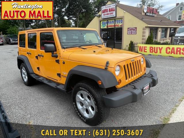2013 Jeep Wrangler Unlimited 4WD 4dr Sahara, available for sale in Huntington Station, New York | Huntington Auto Mall. Huntington Station, New York