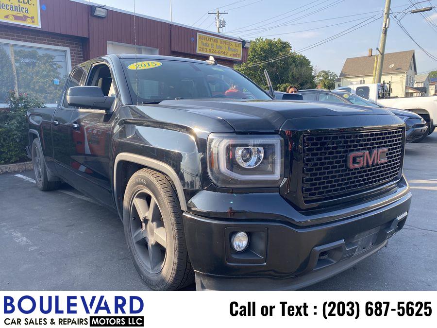 2015 Gmc Light Duty Sierra 1500 Extended Cab SLE 4WD 5.3L V8, available for sale in New Haven, Connecticut | Boulevard Motors LLC. New Haven, Connecticut