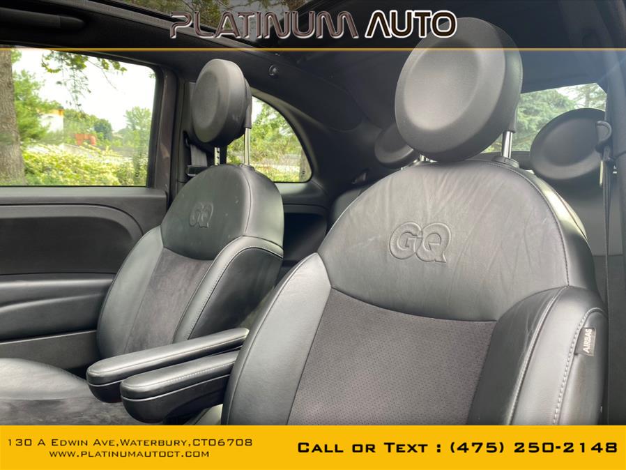 2014 FIAT 500c 2dr Conv GQ Edition, available for sale in Waterbury, Connecticut | Platinum Auto Care. Waterbury, Connecticut 2014 FIAT 500c 2dr Conv GQ Edition, available for sale in Waterbury, Connecticut | Platinum Auto Care. Waterbury, Connecticut