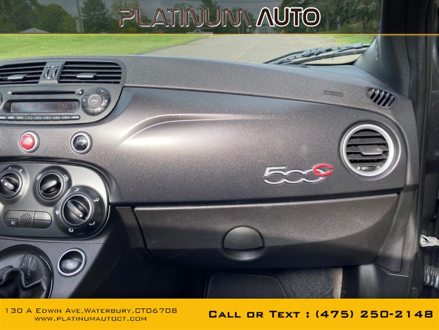 2014 FIAT 500c 2dr Conv GQ Edition, available for sale in Waterbury, Connecticut | Platinum Auto Care. Waterbury, Connecticut 2014 FIAT 500c 2dr Conv GQ Edition, available for sale in Waterbury, Connecticut | Platinum Auto Care. Waterbury, Connecticut