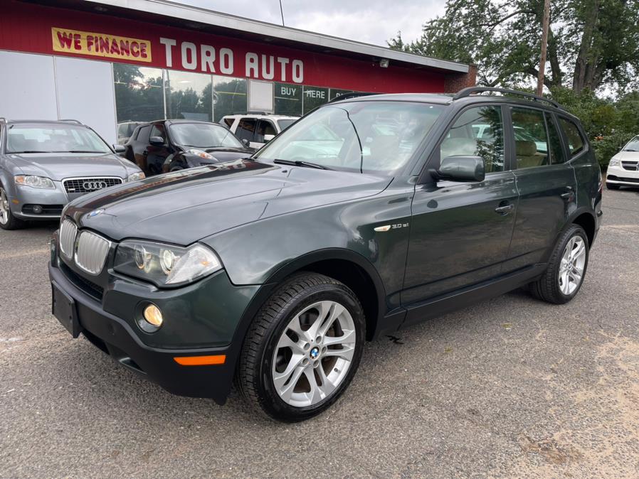 2007 BMW X3 AWD 4dr 3.0si  Panoramic Roof Leather, available for sale in East Windsor, Connecticut | Toro Auto. East Windsor, Connecticut