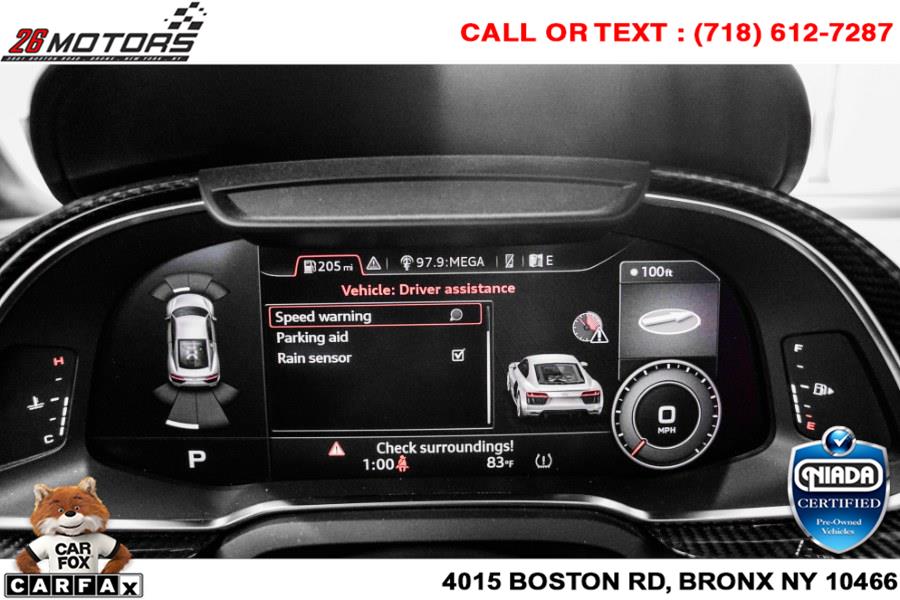 Used Audi R8 Coupe V10 RWD 2018 | 26 Motors Corp. Bronx, New York Used Audi R8 Coupe V10 RWD 2018 | 26 Motors Corp. Bronx, New York