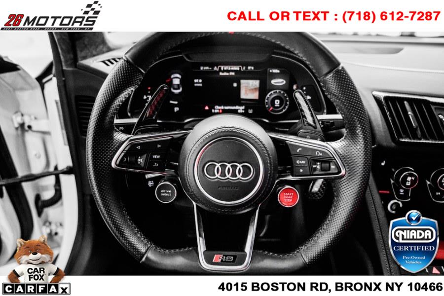 Used Audi R8 Coupe V10 RWD 2018 | 26 Motors Corp. Bronx, New York Used Audi R8 Coupe V10 RWD 2018 | 26 Motors Corp. Bronx, New York