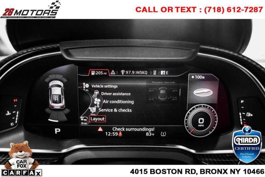 Used Audi R8 Coupe V10 RWD 2018 | 26 Motors Corp. Bronx, New York Used Audi R8 Coupe V10 RWD 2018 | 26 Motors Corp. Bronx, New York
