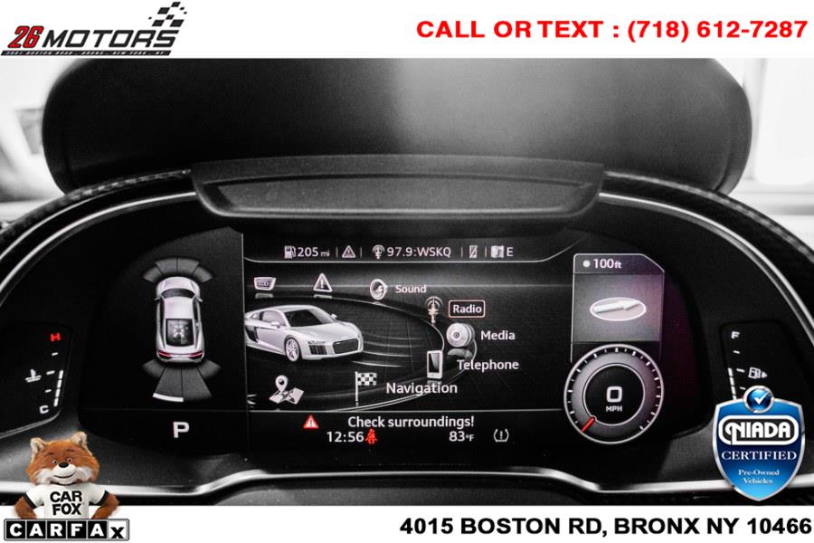 Used Audi R8 Coupe V10 RWD 2018 | 26 Motors Corp. Bronx, New York Used Audi R8 Coupe V10 RWD 2018 | 26 Motors Corp. Bronx, New York