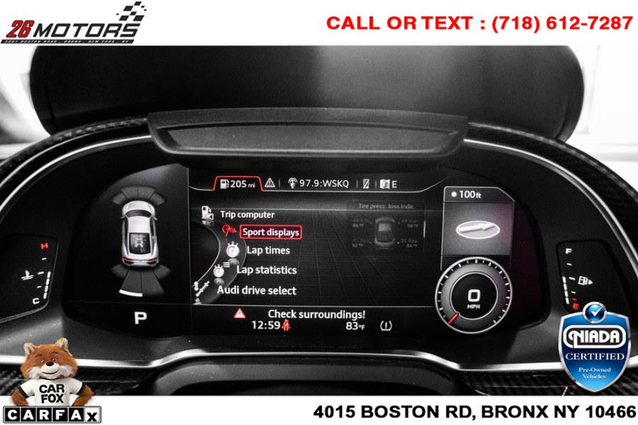 Used Audi R8 Coupe V10 RWD 2018 | 26 Motors Corp. Bronx, New York Used Audi R8 Coupe V10 RWD 2018 | 26 Motors Corp. Bronx, New York