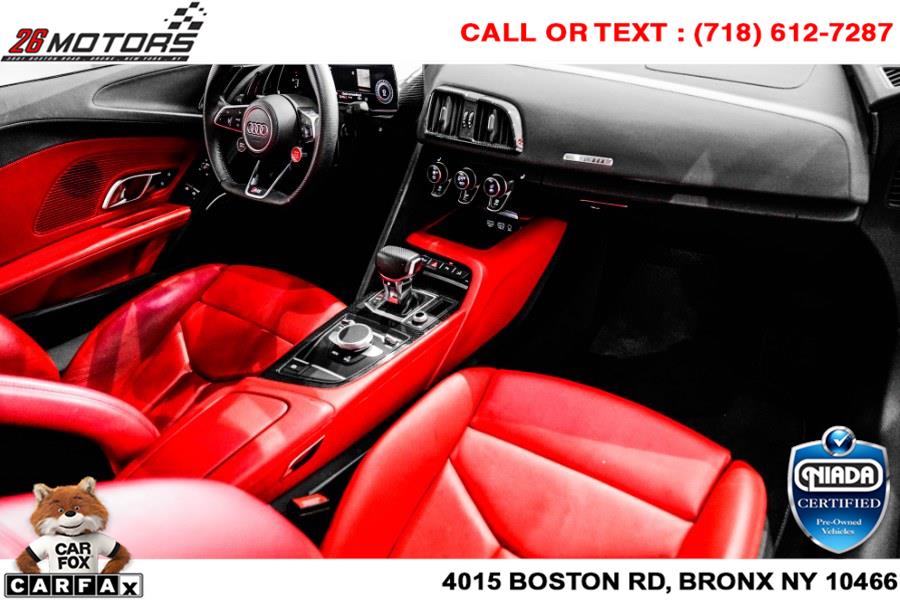 Used Audi R8 Coupe V10 RWD 2018 | 26 Motors Corp. Bronx, New York Used Audi R8 Coupe V10 RWD 2018 | 26 Motors Corp. Bronx, New York