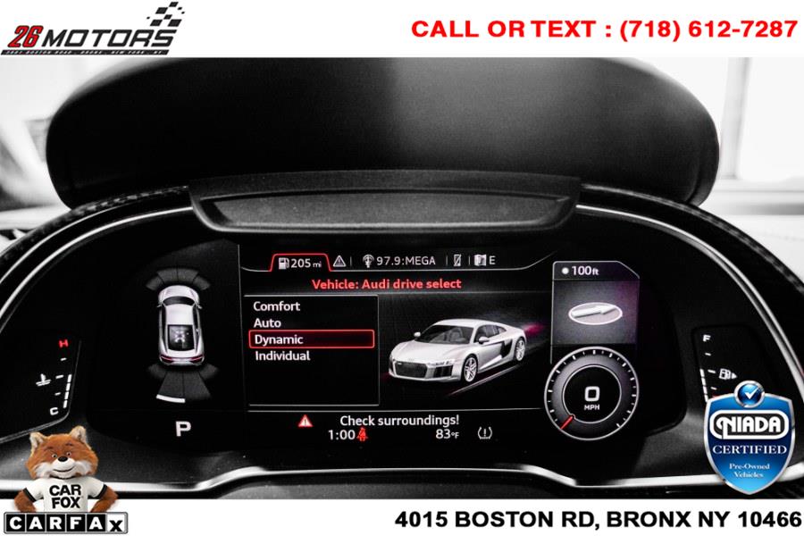 Used Audi R8 Coupe V10 RWD 2018 | 26 Motors Corp. Bronx, New York Used Audi R8 Coupe V10 RWD 2018 | 26 Motors Corp. Bronx, New York