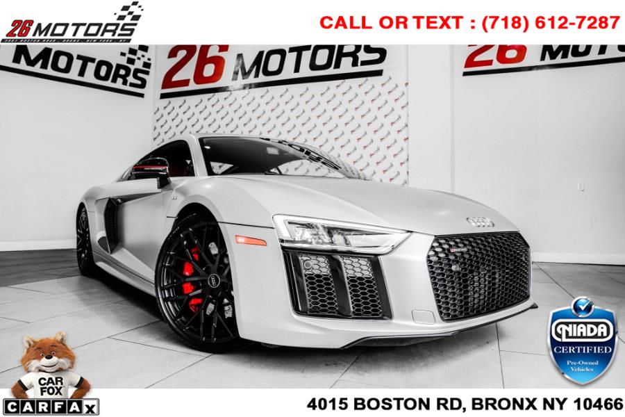 Used Audi R8 Coupe V10 RWD 2018 | 26 Motors Corp. Bronx, New York Used Audi R8 Coupe V10 RWD 2018 | 26 Motors Corp. Bronx, New York