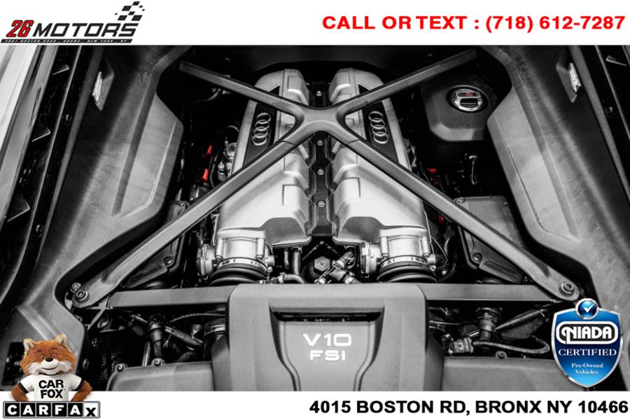 Used Audi R8 Coupe V10 RWD 2018 | 26 Motors Corp. Bronx, New York Used Audi R8 Coupe V10 RWD 2018 | 26 Motors Corp. Bronx, New York