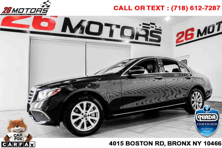 Used Mercedes-Benz E-Class E 300 Luxury 4MATIC Sedan 2017 | 26 Motors Corp. Bronx, New York Used Mercedes-Benz E-Class E 300 Luxury 4MATIC Sedan 2017 | 26 Motors Corp. Bronx, New York