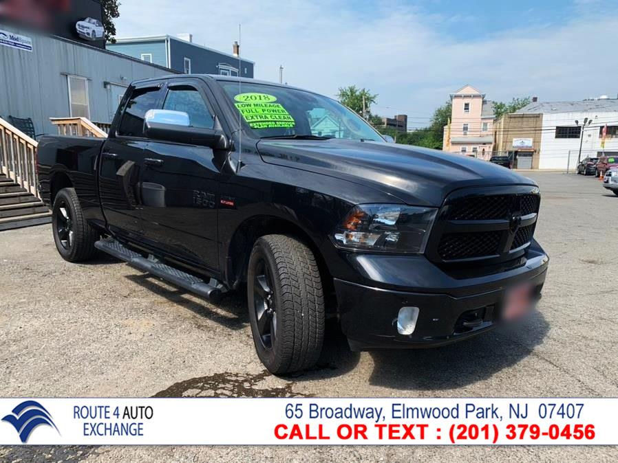 Used Ram 1500 Big Horn 4x4 Quad Cab 6''4" Box 2018 | Route 4 Auto Exchange. Elmwood Park, New Jersey Used Ram 1500 Big Horn 4x4 Quad Cab 6''4" Box 2018 | Route 4 Auto Exchange. Elmwood Park, New Jersey