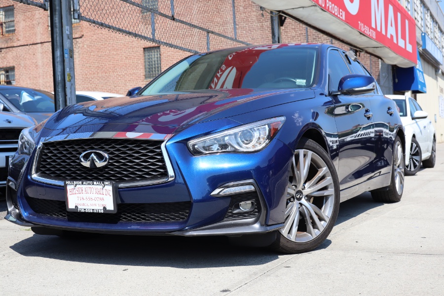 Used INFINITI Q50 3.0t LUXE AWD 2018 | Hillside Auto Mall Inc.. Jamaica, New York Used INFINITI Q50 3.0t LUXE AWD 2018 | Hillside Auto Mall Inc.. Jamaica, New York
