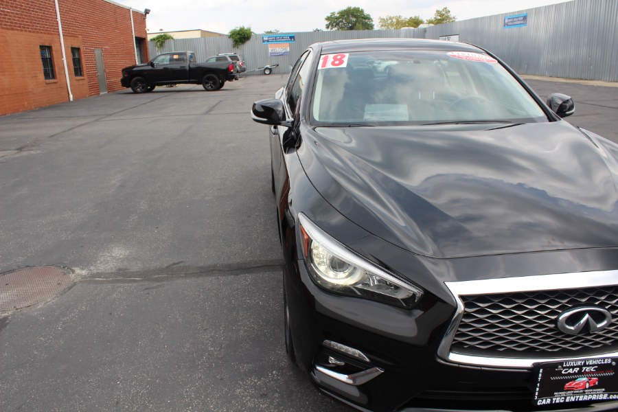 Used INFINITI Q50 3.0t LUXE AWD 2018 | Car Tec Enterprise Leasing & Sales LLC. Deer Park, New York Used INFINITI Q50 3.0t LUXE AWD 2018 | Car Tec Enterprise Leasing & Sales LLC. Deer Park, New York