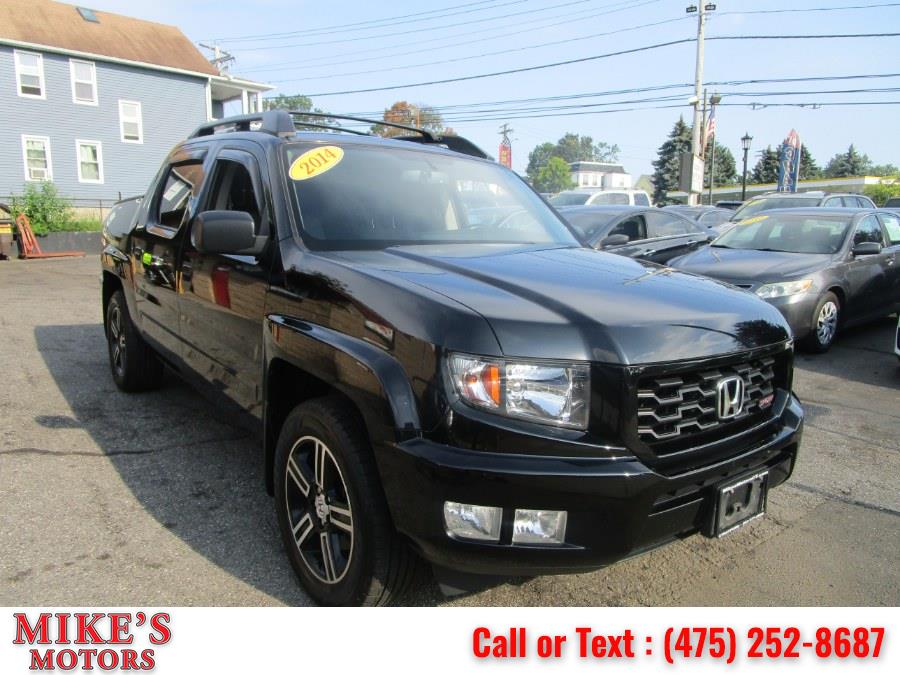 2014 Honda Ridgeline 4WD Crew Cab Sport, available for sale in Stratford, Connecticut | Mike's Motors LLC. Stratford, Connecticut