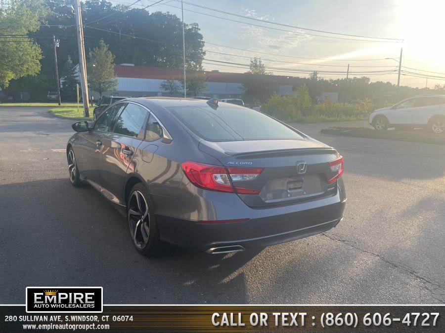 2018 Honda Accord Sedan Sport 1.5T CVT, available for sale in S.Windsor, Connecticut | Empire Auto Wholesalers. S.Windsor, Connecticut 2018 Honda Accord Sedan Sport 1.5T CVT, available for sale in S.Windsor, Connecticut | Empire Auto Wholesalers. S.Windsor, Connecticut