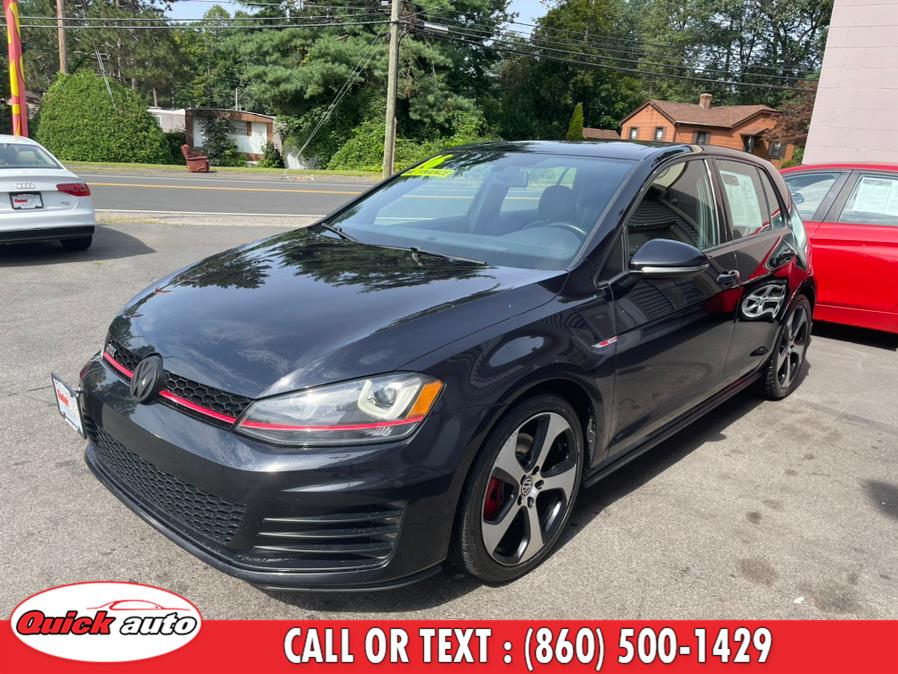 Used Volkswagen Golf GTI 4dr HB Man SE 2016 | Quick Auto LLC. Bristol, Connecticut Used Volkswagen Golf GTI 4dr HB Man SE 2016 | Quick Auto LLC. Bristol, Connecticut