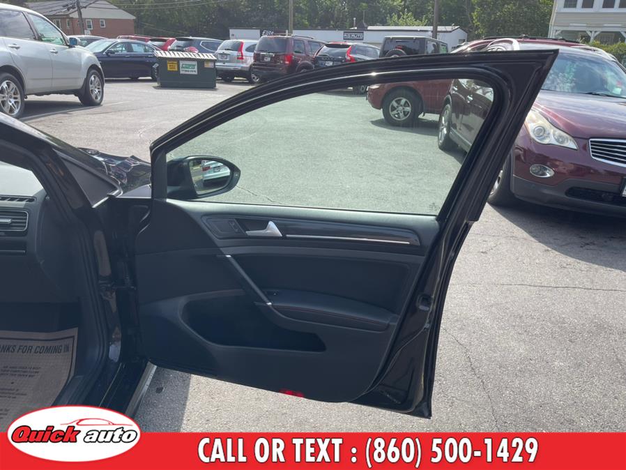 Used Volkswagen Golf GTI 4dr HB Man SE 2016 | Quick Auto LLC. Bristol, Connecticut Used Volkswagen Golf GTI 4dr HB Man SE 2016 | Quick Auto LLC. Bristol, Connecticut