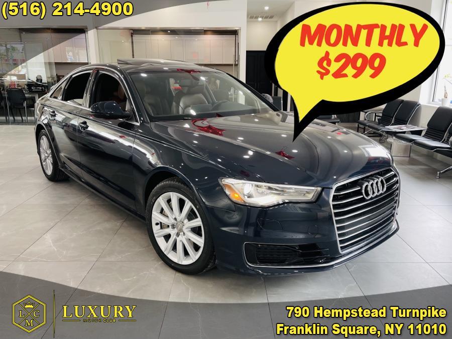 2016 Audi A6 4dr Sdn quattro 2.0T Premium, available for sale in Franklin Square, New York | Luxury Motor Club. Franklin Square, New York