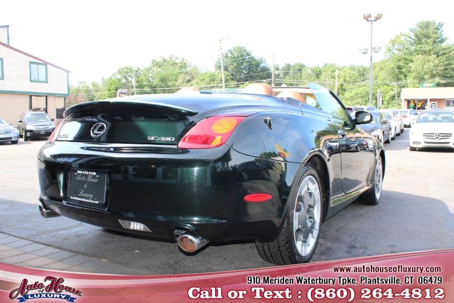 2002 Lexus SC 430 2dr Convertible, available for sale in Plantsville, Connecticut | Auto House of Luxury. Plantsville, Connecticut 2002 Lexus SC 430 2dr Convertible, available for sale in Plantsville, Connecticut | Auto House of Luxury. Plantsville, Connecticut