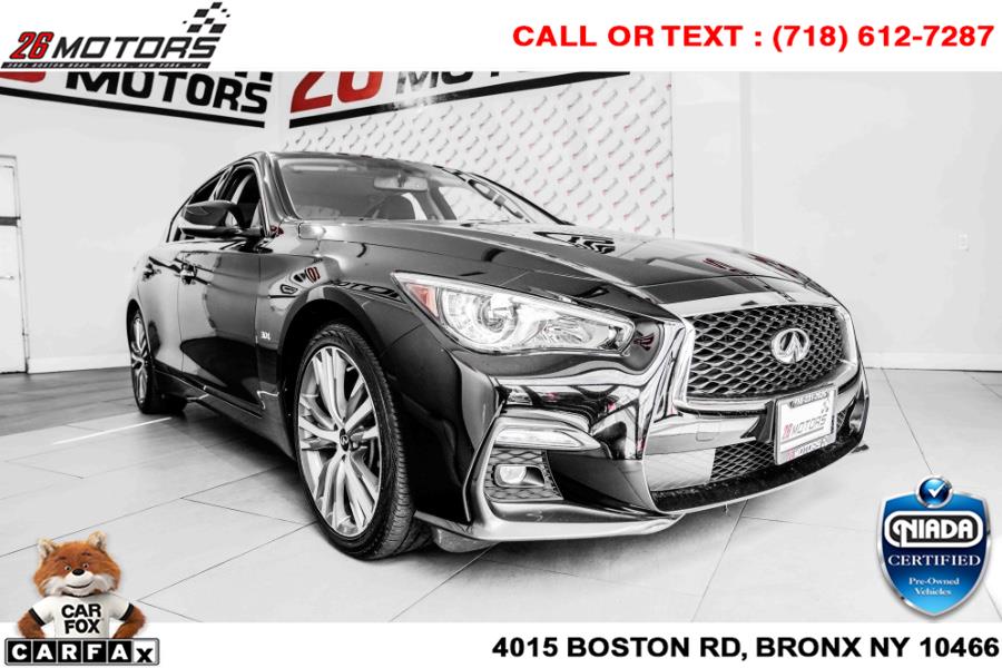 Used INFINITI Q50 3.0t LUXE AWD 2019 | 26 Motors Corp. Bronx, New York Used INFINITI Q50 3.0t LUXE AWD 2019 | 26 Motors Corp. Bronx, New York