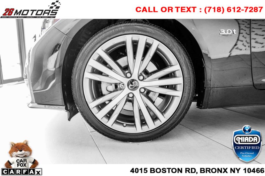 Used INFINITI Q50 3.0t LUXE AWD 2019 | 26 Motors Corp. Bronx, New York Used INFINITI Q50 3.0t LUXE AWD 2019 | 26 Motors Corp. Bronx, New York