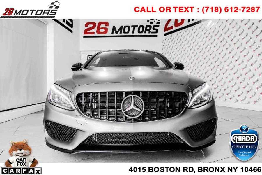 Used Mercedes-Benz C-Class AMG C 43 4MATIC Coupe 2018 | 26 Motors Corp. Bronx, New York Used Mercedes-Benz C-Class AMG C 43 4MATIC Coupe 2018 | 26 Motors Corp. Bronx, New York
