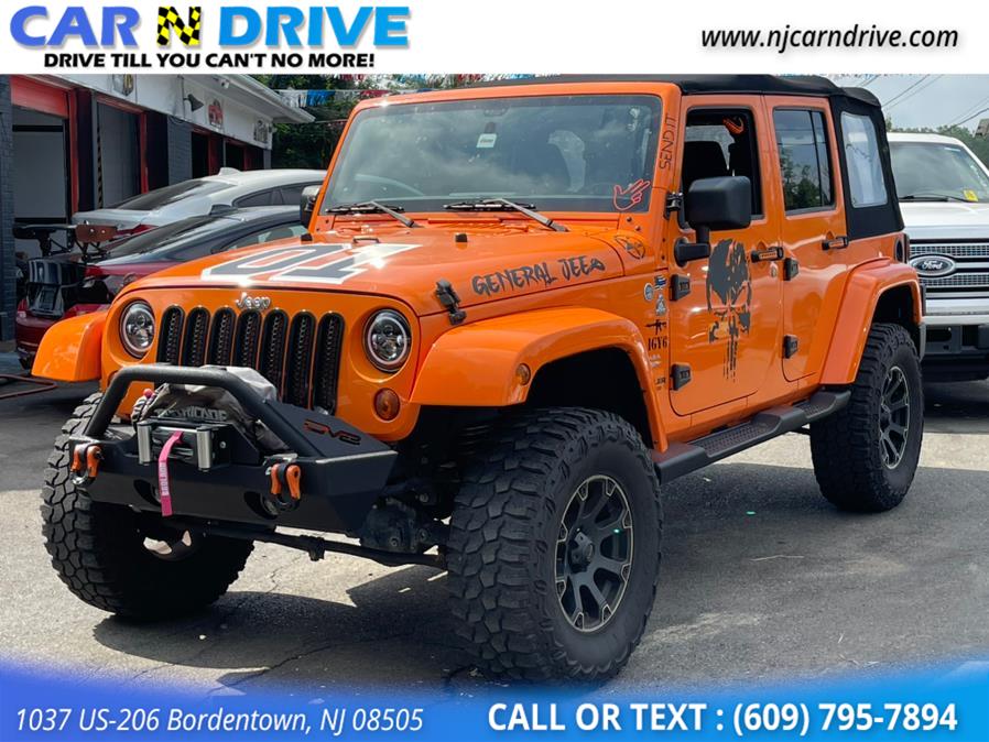 2012 Jeep Wrangler Unlimited Sahara 4WD, available for sale in Burlington, New Jersey | Car N Drive. Burlington, New Jersey