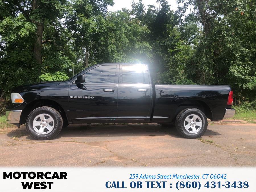 Used Ram 1500 4WD Quad Cab 140.5" SLT 2012 | Motorcar West. Manchester, Connecticut Used Ram 1500 4WD Quad Cab 140.5" SLT 2012 | Motorcar West. Manchester, Connecticut