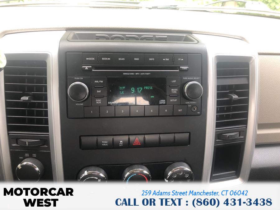 Used Ram 1500 4WD Quad Cab 140.5" SLT 2012 | Motorcar West. Manchester, Connecticut Used Ram 1500 4WD Quad Cab 140.5" SLT 2012 | Motorcar West. Manchester, Connecticut