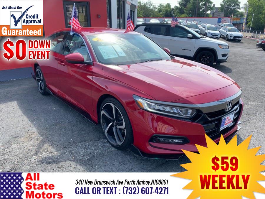 2018 Honda Accord Sedan Sport 1.5T CVT, available for sale in Perth Amboy, New Jersey | All State Motor Inc. Perth Amboy, New Jersey 2018 Honda Accord Sedan Sport 1.5T CVT, available for sale in Perth Amboy, New Jersey | All State Motor Inc. Perth Amboy, New Jersey